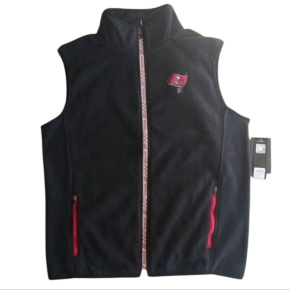 NFL Tampa Bay Buccaneers Fleece Vest - Picture 1 of 3